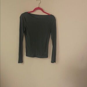 Abercrombie & Fitch hunter green  Long Sleeve Top